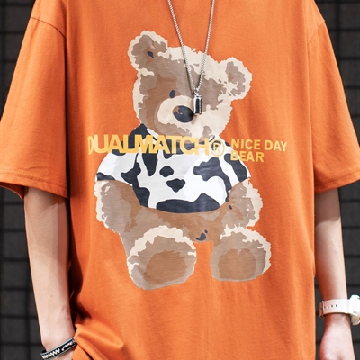 市场上装-T恤-微潮T恤