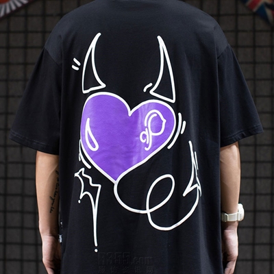 市场上装-T恤-微潮T恤