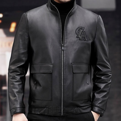 市场上装-皮衣-商务皮衣