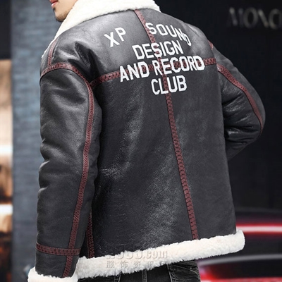 市场上装-皮衣-商务皮衣