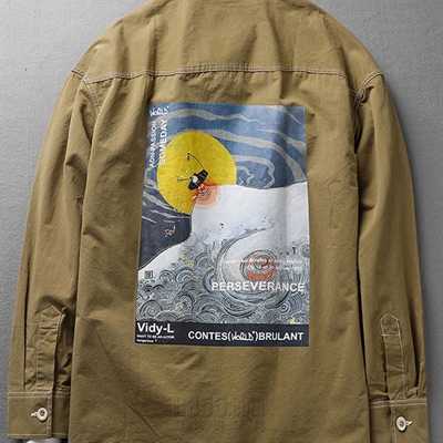 市场上装-衬衫-休闲衬衫