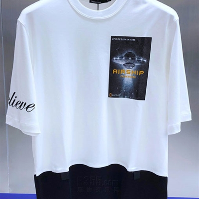 市场上装-T恤-微潮T恤【实拍】