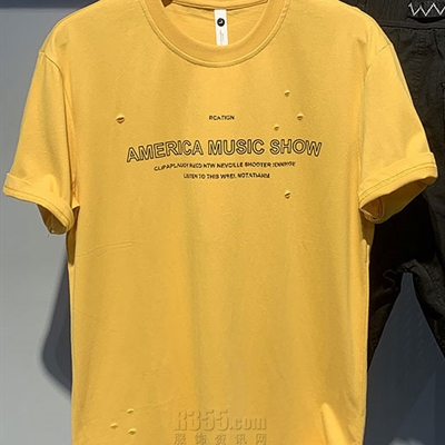 市场上装-T恤-休闲T恤【实拍】