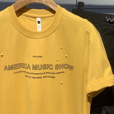 市场上装-T恤-休闲T恤【实拍】