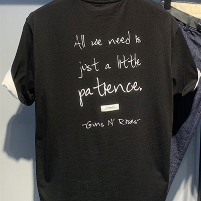 市场上装-T恤-休闲T恤【实拍】