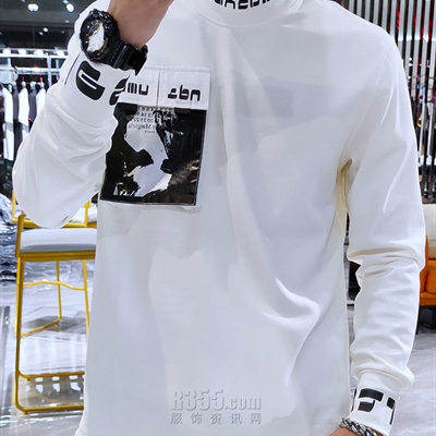 市场上装-T恤-微潮T恤