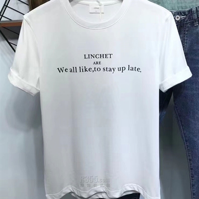 市场上装-T恤-休闲T恤【实拍】