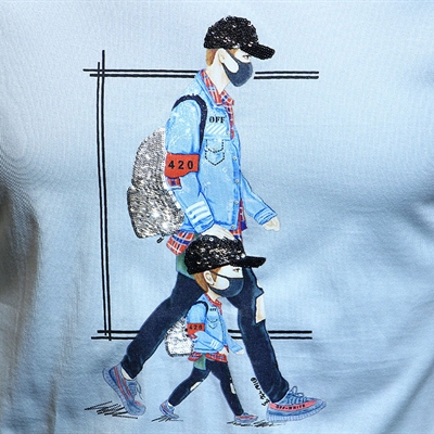 市场上装-T恤-休闲T恤