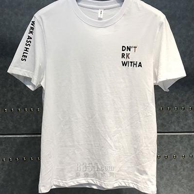 市场上装-T恤-休闲T恤【实拍】