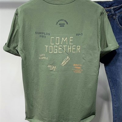 市场上装-T恤-休闲T恤【实拍】