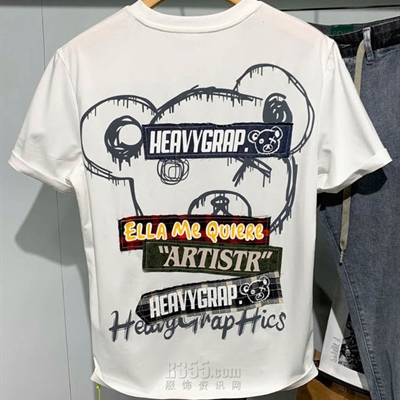 市场上装-T恤-休闲T恤【实拍】