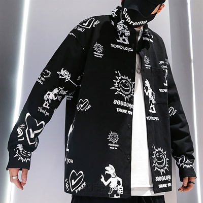 市场上装-衬衫-微潮衬衫