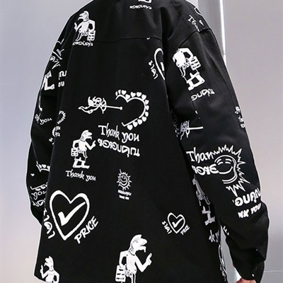 市场上装-衬衫-微潮衬衫