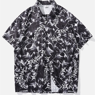 市场上装-衬衫-微潮衬衫