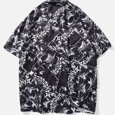 市场上装-衬衫-微潮衬衫