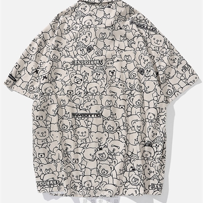 市场上装-衬衫-微潮衬衫