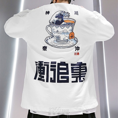市场上装-T恤-微潮T恤
