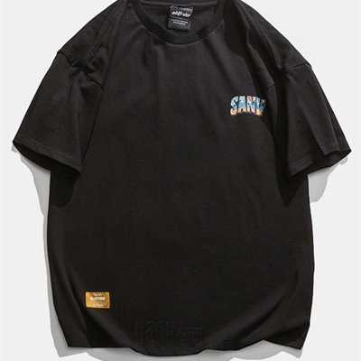 市场上装-T恤-微潮T恤