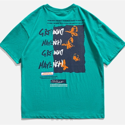 市场上装-T恤-微潮T恤