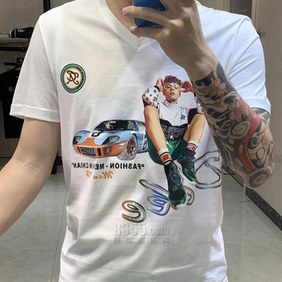 市场上装-T恤-欧货T恤