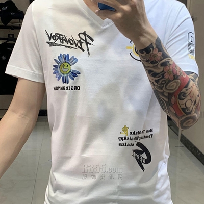 市场上装-T恤-欧货T恤