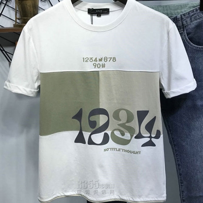 市场上装-T恤-休闲T恤【实拍】