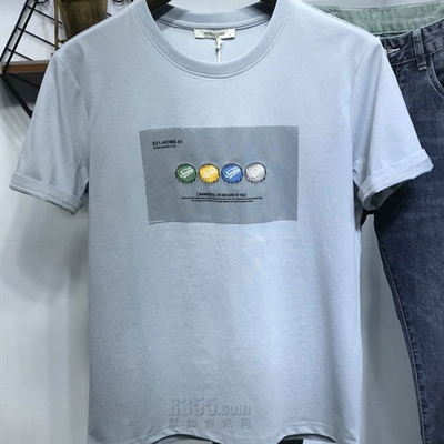 市场上装-T恤-休闲T恤【实拍】