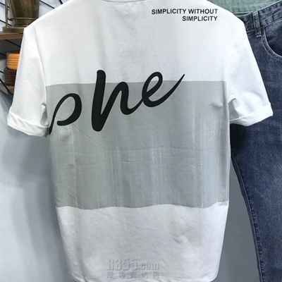 市场上装-T恤-休闲T恤【实拍】