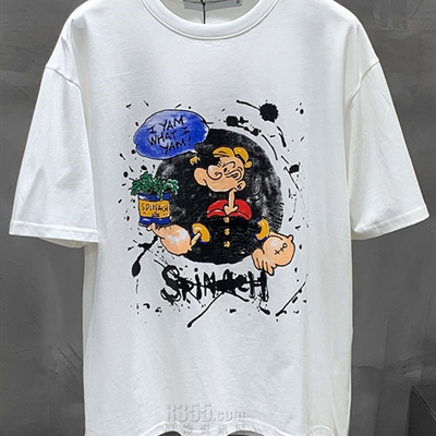 市场上装-T恤-微潮T恤【实拍】