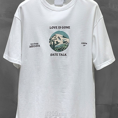 市场上装-T恤-微潮T恤【实拍】