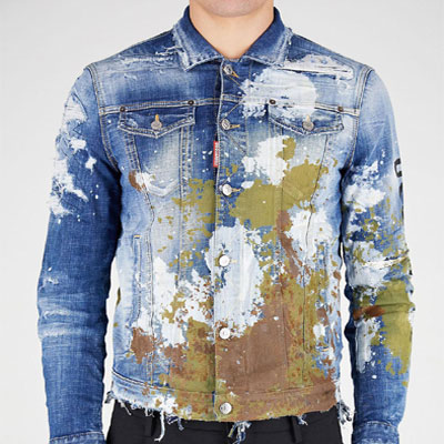 2021秋冬_DSquared2_牛仔夹克_欧洲大牌资料