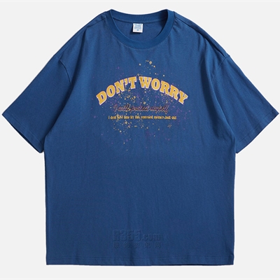 市场上装-T恤-微潮T恤