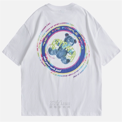 市场上装-T恤-微潮T恤