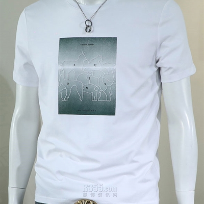 市场上装-T恤-休闲T恤