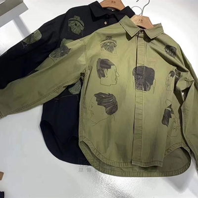 市场上装-衬衫-微潮衬衫