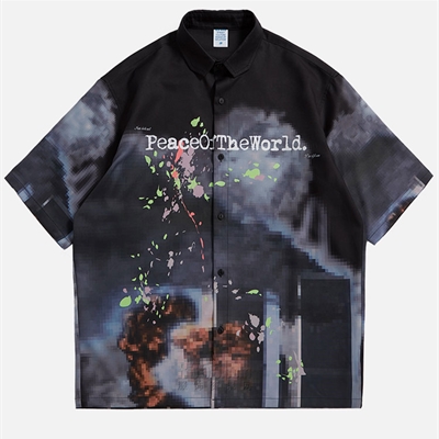 市场上装-衬衫-微潮衬衫