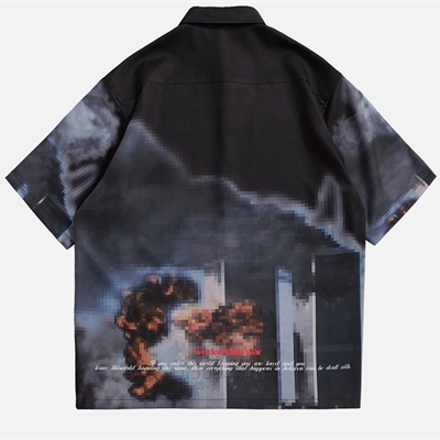 市场上装-衬衫-微潮衬衫