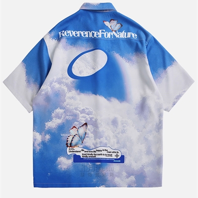 市场上装-衬衫-微潮衬衫