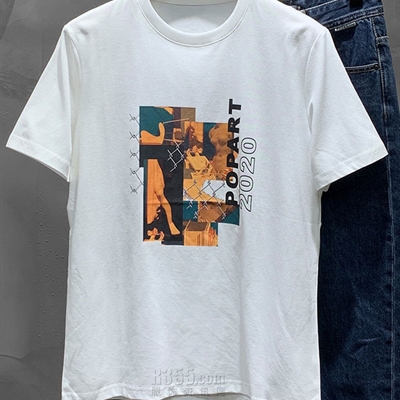 市场上装-T恤-休闲T恤【实拍】