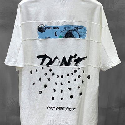 市场上装-T恤-微潮T恤【实拍】