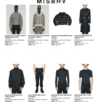 2021秋冬_Misbhv_鞋子_欧洲大牌资料