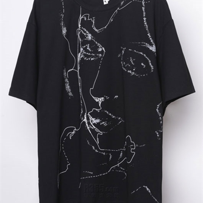 市场上装-T恤-微潮T恤