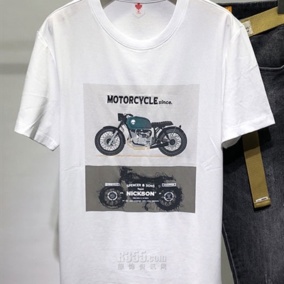 市场上装-T恤-休闲T恤【实拍】