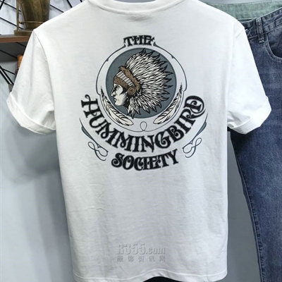 市场上装-T恤-休闲T恤【实拍】