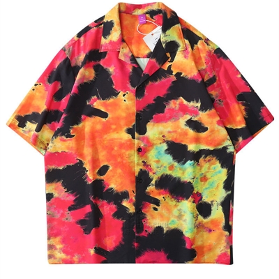 市场上装-衬衫-微潮衬衫