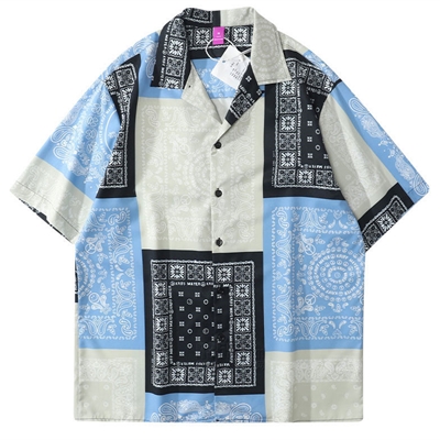 市场上装-衬衫-微潮衬衫