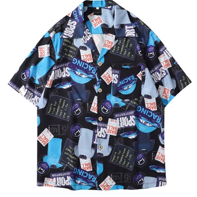 市场上装-衬衫-微潮衬衫