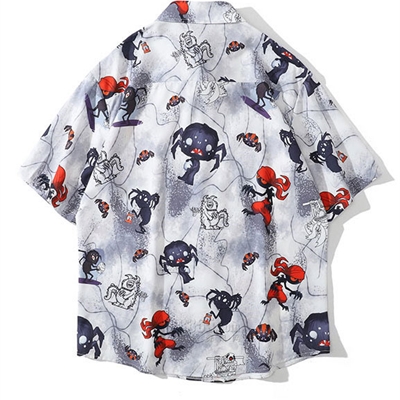 市场上装-衬衫-微潮衬衫