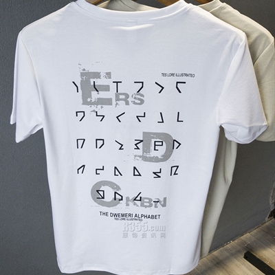 市场上装-T恤-休闲T恤【实拍】