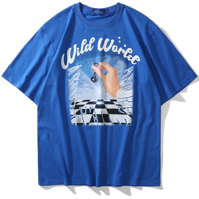 市场上装-T恤-微潮T恤